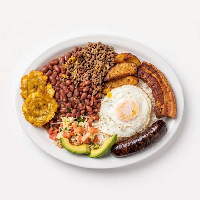 Bandeja Paisa.